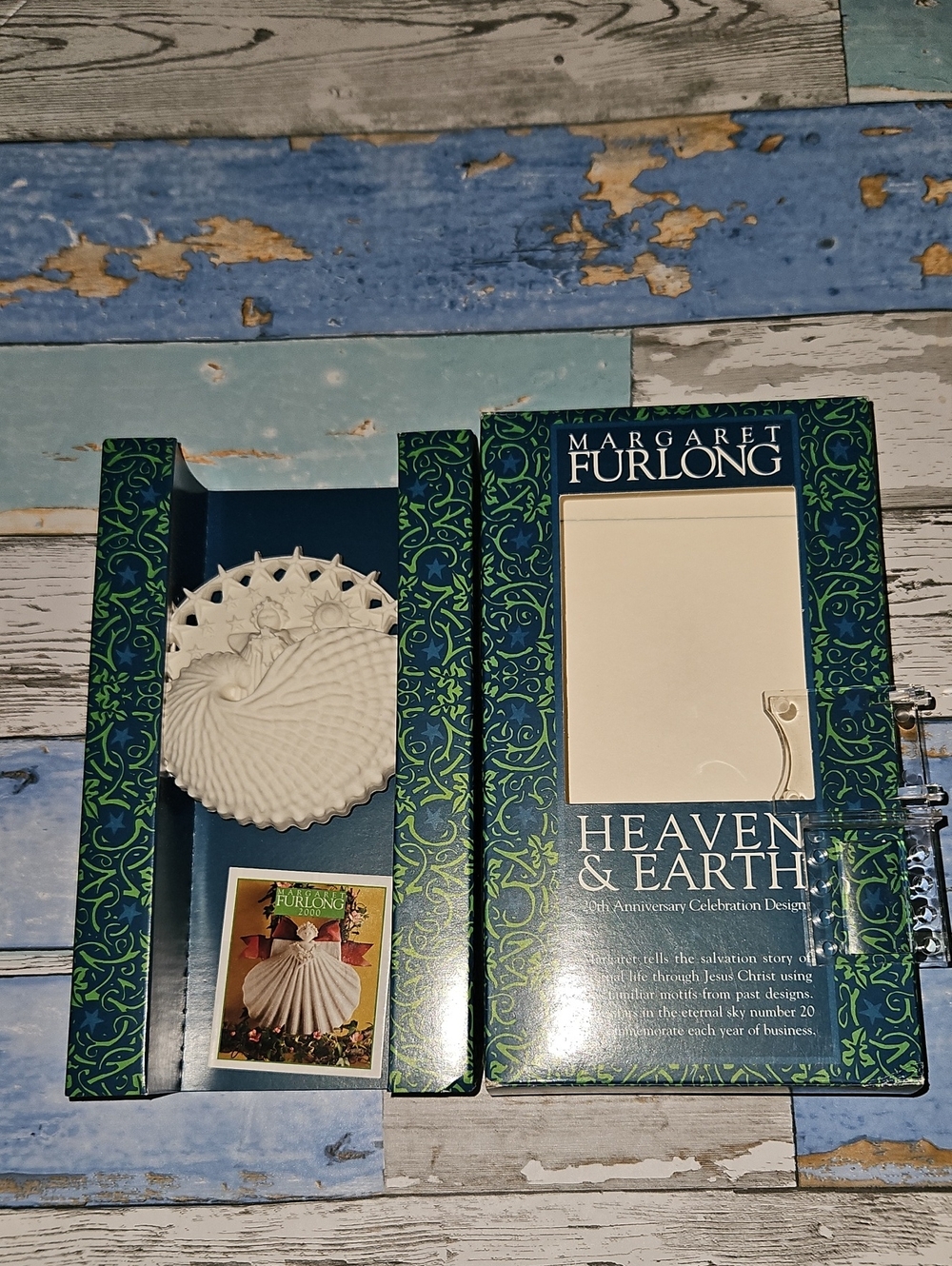 Margaret Furlong Heaven & Earth Porcelain Angel Dish - White
